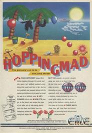 Advert for Hopping Mad on the Sinclair ZX Spectrum.