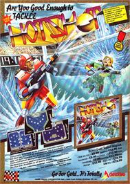 Advert for Hot-shot on the Sinclair ZX Spectrum.