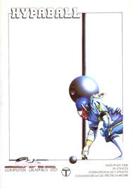 Advert for Hypaball on the Sinclair ZX Spectrum.