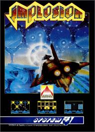 Advert for Implosion on the Sinclair ZX Spectrum.