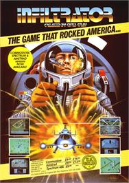 Advert for Infiltrator on the Sinclair ZX Spectrum.