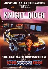 Advert for Knight Rider on the Sinclair ZX Spectrum.