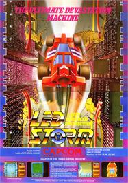 Advert for L.E.D. Storm on the Sinclair ZX Spectrum.