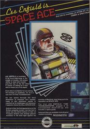Advert for Lee Enfield Space Ace on the Sinclair ZX Spectrum.