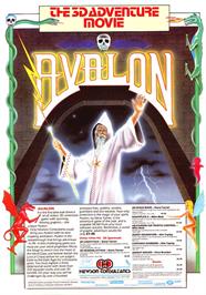 Advert for Legend Of Avalon, The on the Sinclair ZX Spectrum.