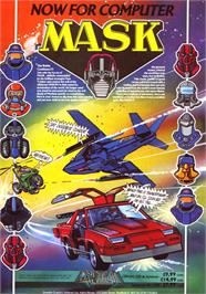 Advert for MASK on the Sinclair ZX Spectrum.