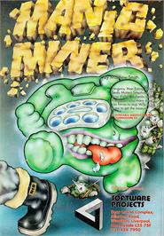 Advert for Manic Miner on the Commodore Amiga.