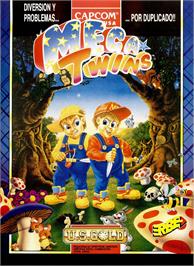 Advert for Mega Twins on the Sinclair ZX Spectrum.