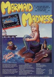 Advert for Mermaid Madness on the Sinclair ZX Spectrum.