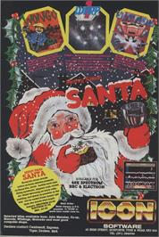 Advert for Merry Xmas Santa on the Sinclair ZX Spectrum.