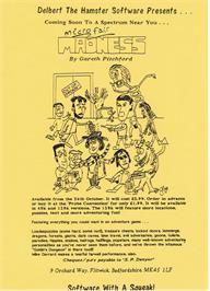 Advert for Microfair Madness on the Sinclair ZX Spectrum.