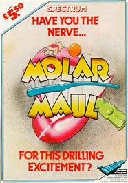 Advert for Molar Maul on the Sinclair ZX Spectrum.