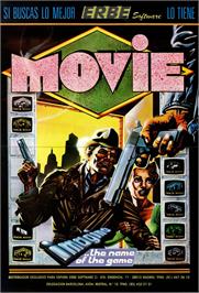 Advert for Movie on the Sinclair ZX Spectrum.