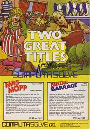 Advert for Mrs. Mopp on the Sinclair ZX Spectrum.