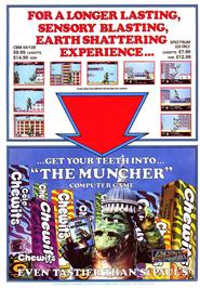 Advert for Muncher! on the Sinclair ZX Spectrum.