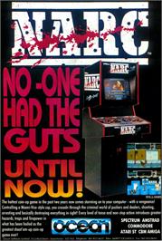 Advert for NARC on the Sinclair ZX Spectrum.