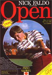 Advert for Nick Faldo Plays The Open on the Commodore 64.