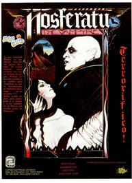Advert for Nosferatu The Vampyre on the Sinclair ZX Spectrum.