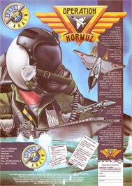 Advert for Operation Hormuz on the Sinclair ZX Spectrum.
