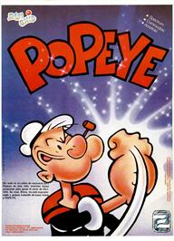 Advert for Popeye on the Sinclair ZX Spectrum.