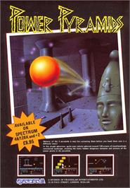 Advert for Power Pyramids on the Sinclair ZX Spectrum.