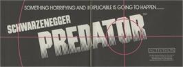 Advert for Predator 2 on the Sinclair ZX Spectrum.