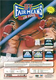 Advert for Pro Boxing Simulator on the Commodore 64.