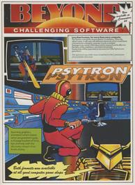 Advert for Psytron on the Sinclair ZX Spectrum.