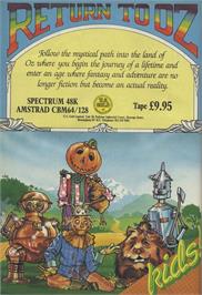 Advert for Return To Oz on the Sinclair ZX Spectrum.
