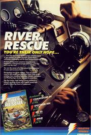 Advert for River Rescue on the Commodore VIC-20.