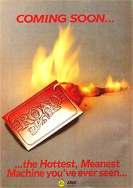 Advert for Roadblasters on the Sega Nomad.