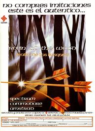 Advert for Robin Of The Wood on the Sinclair ZX Spectrum.