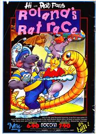 Advert for Roland's Rat Race on the Sinclair ZX Spectrum.