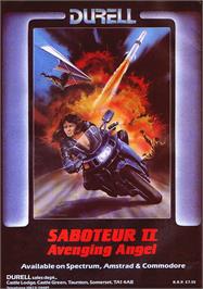 Advert for Saboteur 2 on the Sinclair ZX Spectrum.