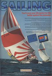 Advert for Sailing on the Sinclair ZX Spectrum.