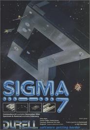 Advert for Sigma 7 on the Sinclair ZX Spectrum.