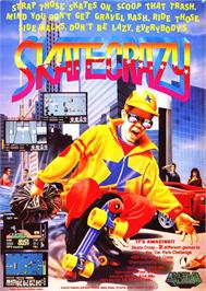 Advert for Skate Crazy on the Sinclair ZX Spectrum.