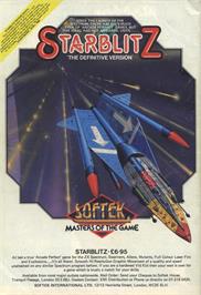 Advert for Starblitz on the Sinclair ZX Spectrum.