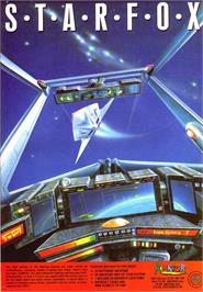 Advert for Starfox (Cybexlab) on the Sinclair ZX Spectrum.