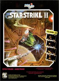 Advert for Starstrike 2 on the Sinclair ZX Spectrum.
