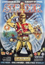 Advert for Strider 2 on the Sinclair ZX Spectrum.