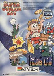 Advert for Super Wonder Boy on the Sinclair ZX Spectrum.