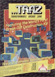 Advert for TRAZ on the Sinclair ZX Spectrum.