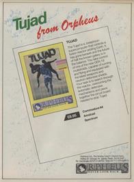 Advert for TUJAD on the Sinclair ZX Spectrum.