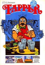 Advert for Tapper on the Arcade.