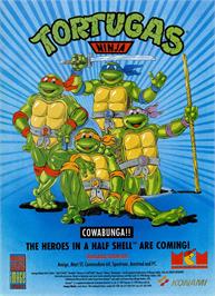 Advert for Teenage Mutant Hero Turtles - The Coin-Op! on the Sinclair ZX Spectrum.