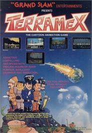 Advert for Terramex on the Sinclair ZX Spectrum.