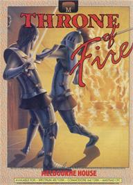 Advert for Throne of Fire on the Amstrad CPC.