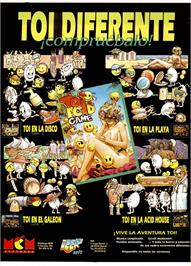 Advert for Toi Acid Game on the Microsoft DOS.