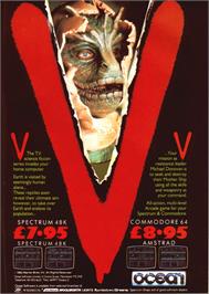 Advert for V - The Game on the Sinclair ZX Spectrum.